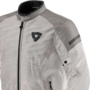 Imagem 3 de Jaqueta Revit Torque 2 H2O Prata/Cinza (100% Impermeável)