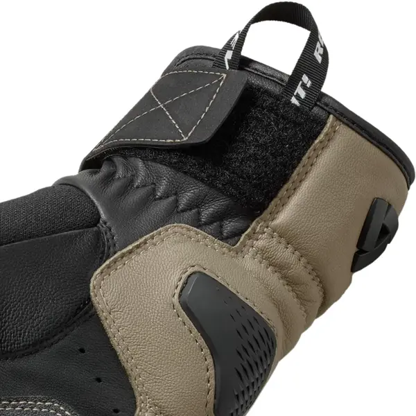 Luva Revit Sand 5 - Areia/Preto - Grid Motors