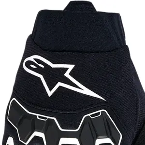 Imagem 4 de Luva Alpinestars Full Bore V2 - Preta/Branca