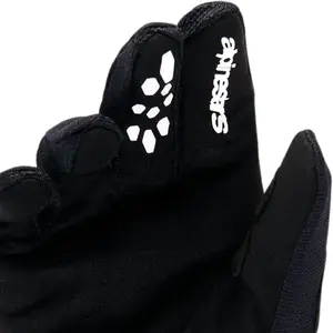 Imagem 5 de Luva Alpinestars Full Bore V2 - Preta/Branca