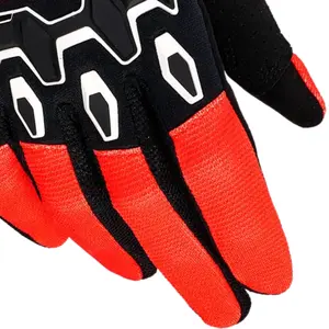 Imagem 4 de Luva Alpinestars Full Bore V2 - Laranja/Preta