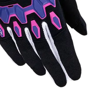 Imagem 4 de Luva Alpinestars Full Bore V2 - Roxa/Preta