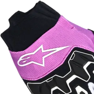 Imagem 3 de Luva Alpinestars Stella Full Bore V2 - Roxa/Branca/Preta