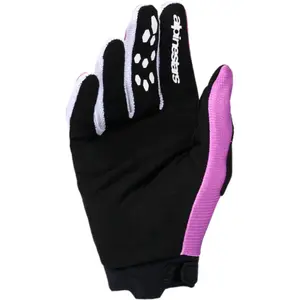 Imagem 2 de Luva Alpinestars Stella Full Bore V2 - Roxa/Branca/Preta