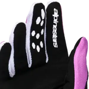 Imagem 5 de Luva Alpinestars Stella Full Bore V2 - Roxa/Branca/Preta
