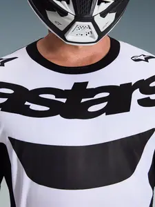Imagem 10 de Camisa Alpinestars Racer Riway 26 - Branco/Preto