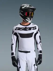 Imagem 3 de Camisa Alpinestars Racer Riway 26 - Branco/Preto