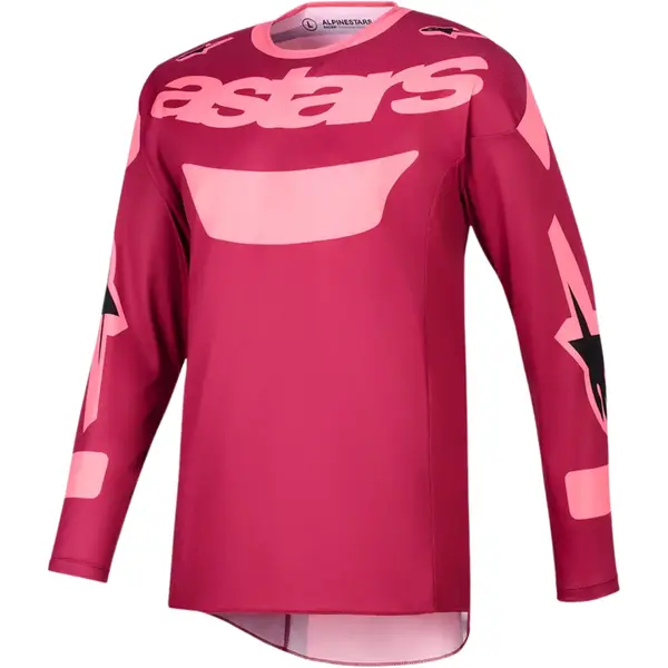 Imagem 1 de Camisa Alpinestars Racer Riway 26 - Vermelho Escuro Coral