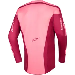 Imagem 2 de Camisa Alpinestars Racer Riway 26 - Vermelho Escuro Coral