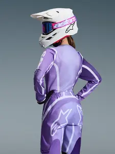 Imagem 5 de Camisa Alpinestars Stella Fluid Apex 26 - Roxo/Branco
