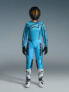 Imagem 9 de Camisa Alpinestars Stella Fluid Apex 26 - Verde Água/Preto
