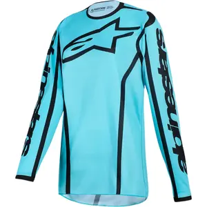 Camisa Alpinestars Stella Fluid Apex 26 - Verde Água/Preto