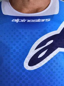 Imagem 9 de Camisa Alpinestars Racer Air Portl 26 - Azul/Branco Ucla