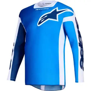 Camisa Alpinestars Racer Air Portl 26 - Azul/Branco Ucla