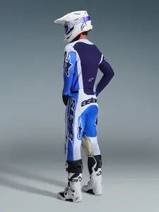 Imagem 8 de Camisa Alpinestars Racer Air Portl 26 - Azul/Branco Ucla