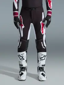 Imagem 3 de Calça Alpinestars Supertech AFD Vista 26 - Preto/Vermelho/Branco