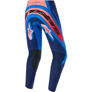 Imagem 2 de Calça Alpinestars Supertech Vista 26 - Azul Marinho/Vermelho