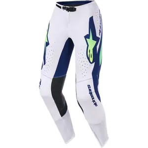 Imagem 1 de Calça Alpinestars Supertech Vista 26 - Cinza/Amarelo Fluor/Azul