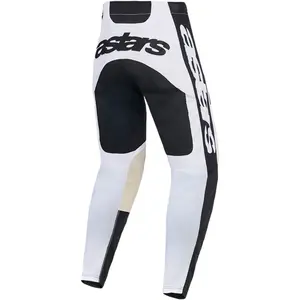 Imagem 2 de Calça Alpinestars Racer Riway 26 - Branco/Preto