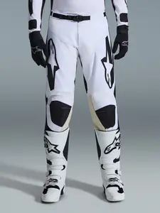 Imagem 3 de Calça Alpinestars Racer Riway 26 - Branco/Preto