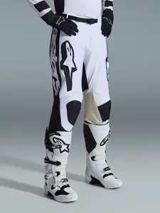 Imagem 4 de Calça Alpinestars Racer Riway 26 - Branco/Preto