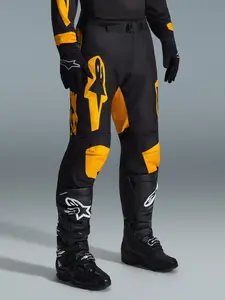 Imagem 4 de Calça Alpinestars Racer Riway 26 - Amarelo/Preto