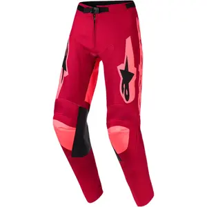 Imagem 1 de Calça Alpinestars Racer Riway 26 - Vermelho Escuro Coral
