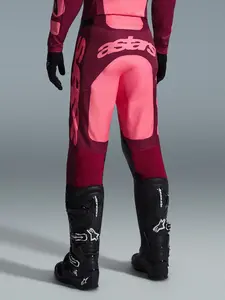 Imagem 4 de Calça Alpinestars Racer Riway 26 - Vermelho Escuro Coral