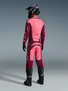 Imagem 8 de Calça Alpinestars Racer Riway 26 - Vermelho Escuro Coral