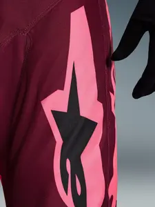 Imagem 9 de Calça Alpinestars Racer Riway 26 - Vermelho Escuro Coral