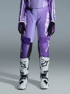 Imagem 3 de Calça Alpinestars Stella Fluid Apex 26 - Roxo/Branco