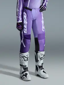 Imagem 4 de Calça Alpinestars Stella Fluid Apex 26 - Roxo/Branco