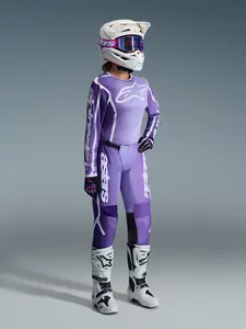 Imagem 7 de Calça Alpinestars Stella Fluid Apex 26 - Roxo/Branco