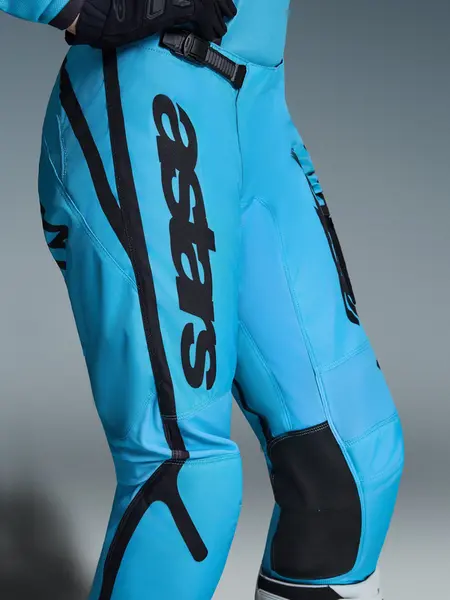 Calça Alpinestars Stella Fluid Apex 26 - Verde Água/Preto - Grid