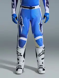 Imagem 3 de Calça Alpinestars Racer Air Portl 26 - Azul/Branco Ucla