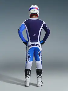 Imagem 8 de Calça Alpinestars Racer Air Portl 26 - Azul/Branco Ucla