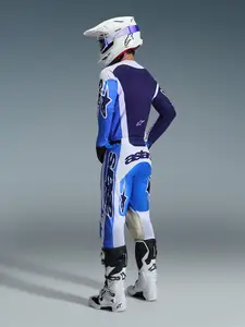 Imagem 9 de Calça Alpinestars Racer Air Portl 26 - Azul/Branco Ucla