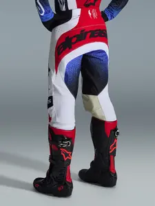 Imagem 5 de Calça Alpinestars Techstar Knif 26 - Preto/Branco/Vermelho