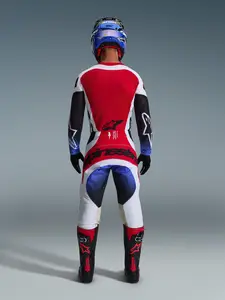 Imagem 8 de Calça Alpinestars Techstar Knif 26 - Preto/Branco/Vermelho
