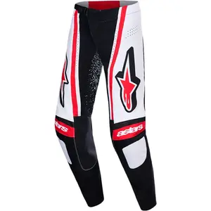 Imagem 1 de Calça Alpinestars Techstar Nomur 26 - Preto/Branco/Vermelho