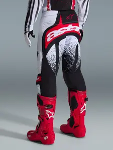 Imagem 5 de Calça Alpinestars Techstar Nomur 26 - Preto/Branco/Vermelho