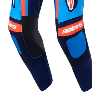 Imagem 4 de Calça Alpinestars Techstar Nomur 26 - Azul Marinho/Laranja