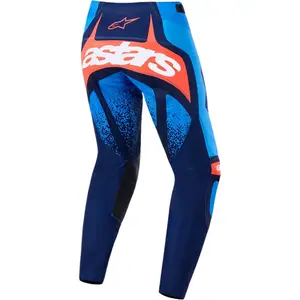 Imagem 2 de Calça Alpinestars Techstar Nomur 26 - Azul Marinho/Laranja