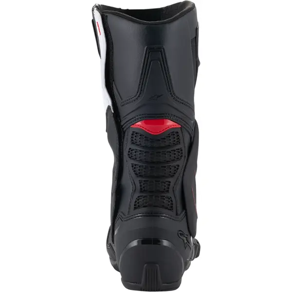 Bota Alpinestars SMX-6 V3 Preta/Branca/Vermelha - Grid Motors