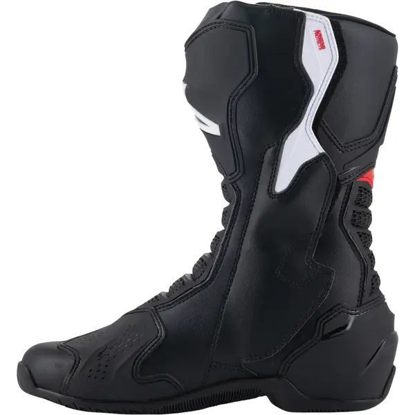Bota Alpinestars SMX-6 V3 Preta/Branca/Vermelha - Grid Motors