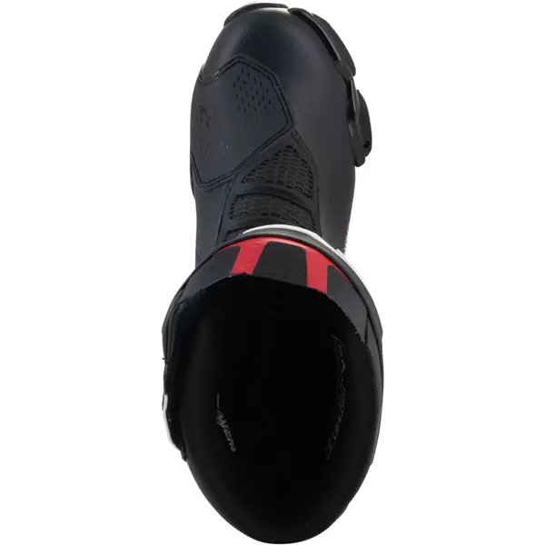 Bota Alpinestars SMX-6 V3 Preta/Branca/Vermelha - Grid Motors
