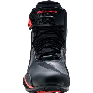 Imagem 2 de Tênis Alpinestars Faster 4 Drystar - Preto/Vermelho Fluor