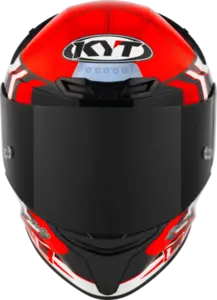 Imagem 5 de Capacete KYT TT Course Bayliss - Vermelho/Preto/Branco