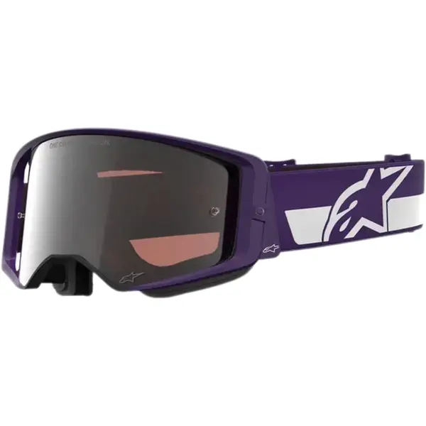 Óculos Alpinestars Supertech Vision Hunta96 XXV - Roxo/Branco