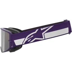 Imagem 2 de Óculos Alpinestars Supertech Vision Hunta96 XXV - Roxo/Branco (Lente Prata)